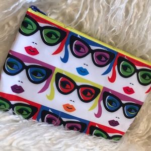 Ipsy bag. Sunglasses print makeup bag